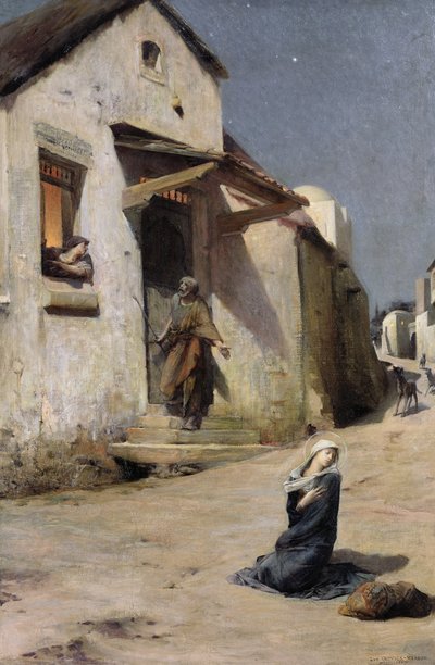 La Llegada a Belén, 1897 de Luc Oliver Merson